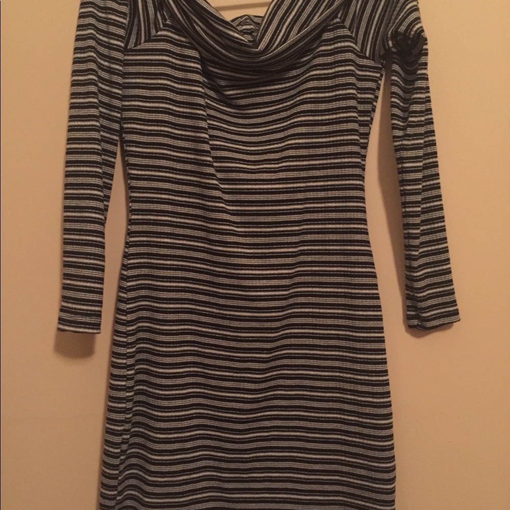 off the shoulder dress